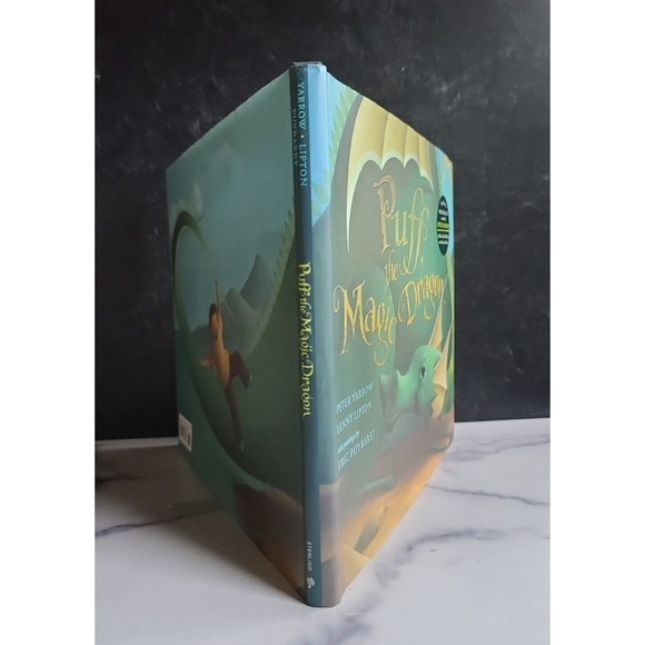 Puff, the Magic Dragon by Lenny Lipton and Peter Yarrow (2007, Mixed Media) - Picture 9 of 10